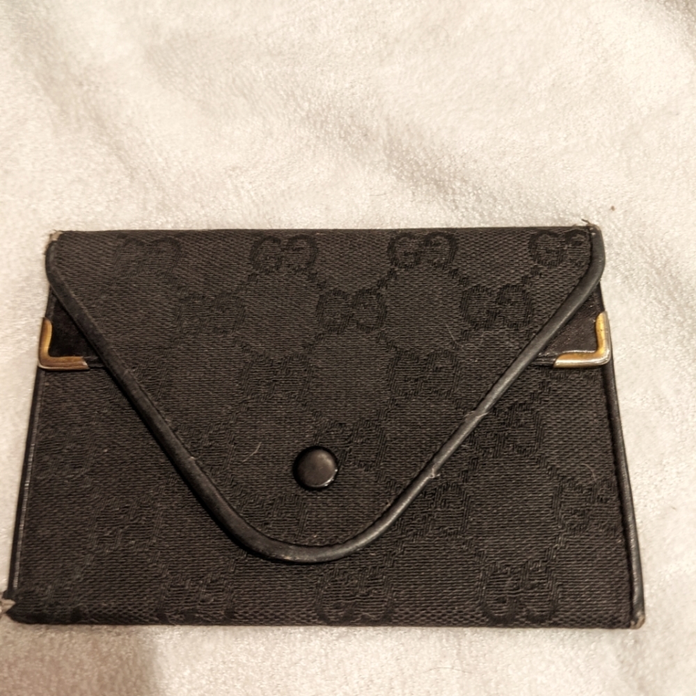 Gucci travel card wallet